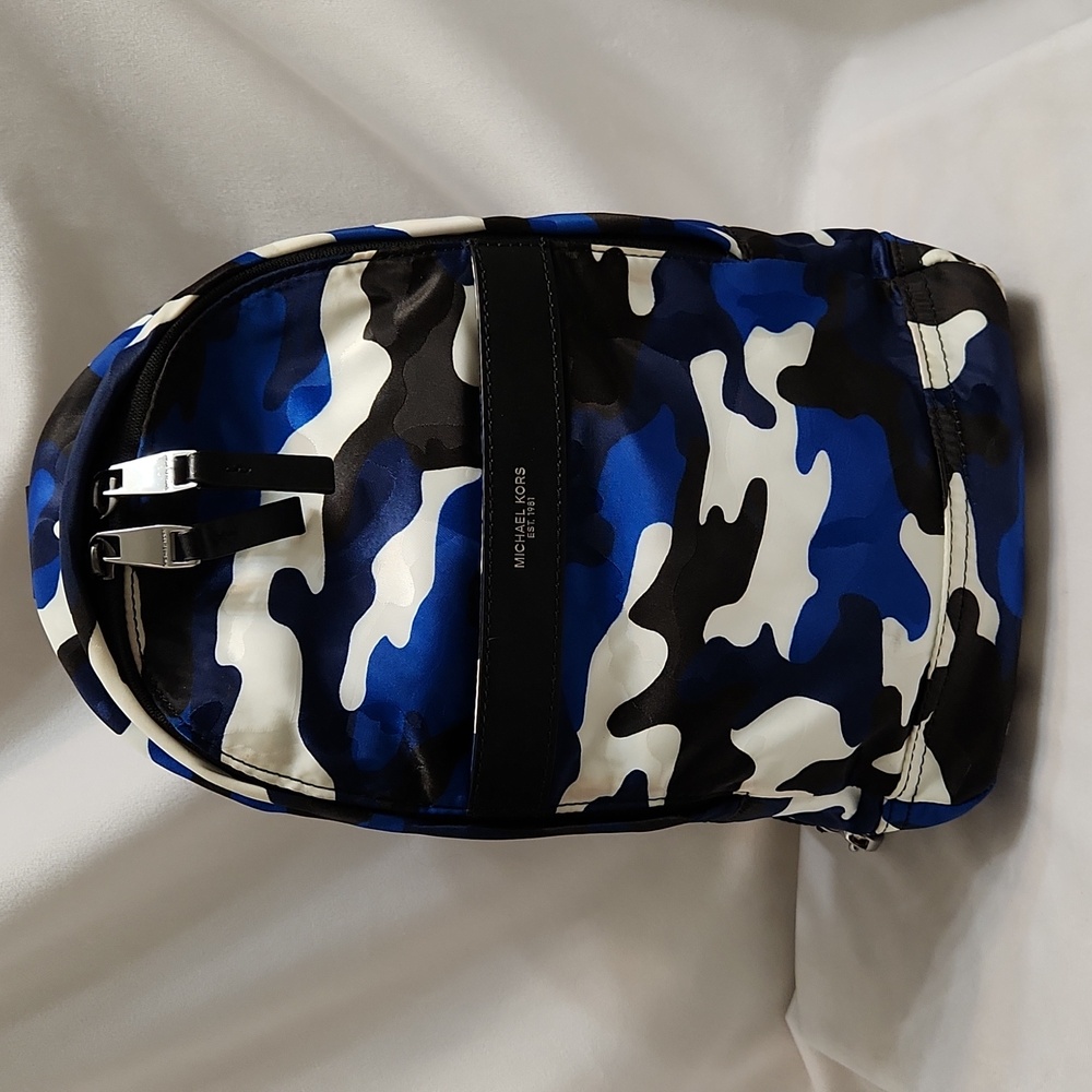 Michael Kors Kent Nylon Camoflauge Single Strap Unisex Backpack